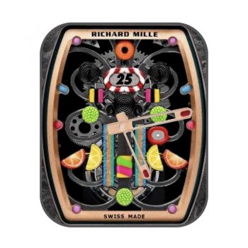 理查德米尔RICHARD MILLE价值136万KIWI女士系列RM37-1机械表盘.clock