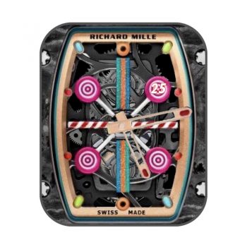 理查德米尔RICHARD MILLE价值136万女士系列RM 37-01 Myrtille机械表盘.clock