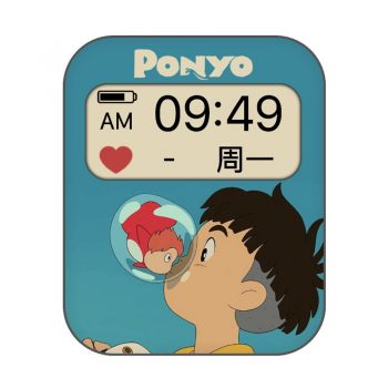 宫崎骏悬崖上的金鱼姬表盘.clock