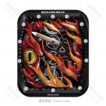 RICHARD MILLE理查德米勒火龙盘踞复杂机械表盘.clock