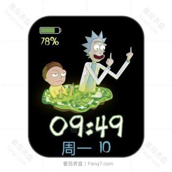 爆炸头实验室搞笑表盘.clock