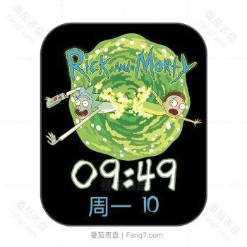 瑞克与莫蒂动画卡通表盘.clock