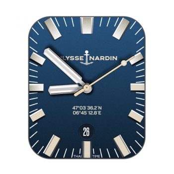 尤利西斯·雅典表-Ulysse Nardin-高级蓝表盘.clock