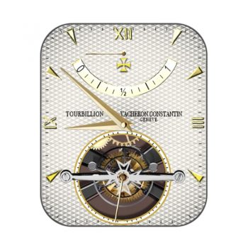 江诗丹顿(Vacheron Constantin)米白方格表盘.clock