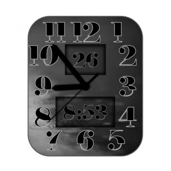 黑色水面雨滴动态表盘.clock