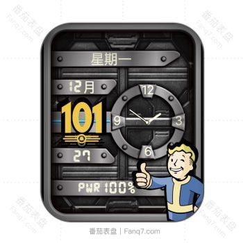 Pip Boy SE-辐射哔哔小子复古表盘.clock
