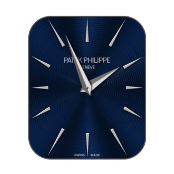 百達翠麗 Patek Philippe深蓝渐变纹理表盘.clock