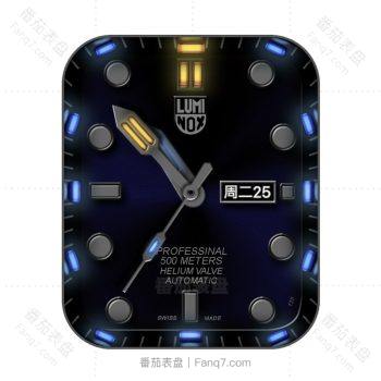 LUMI NOX/雷美诺时美国军用深夜蓝荧光表盘.clock