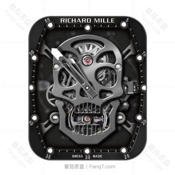 RICHARD MILLE理查德米勒骷髅机械表盘.clock