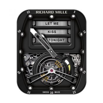 RICHARD MILLE理查德米勒黑炭机械动图切换表盘.clock