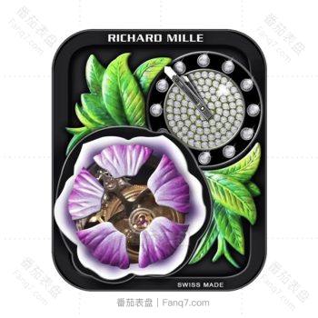 RICHARD MILLE rm19-2理查德米勒钻石圆盘花朵绽放表盘.clock