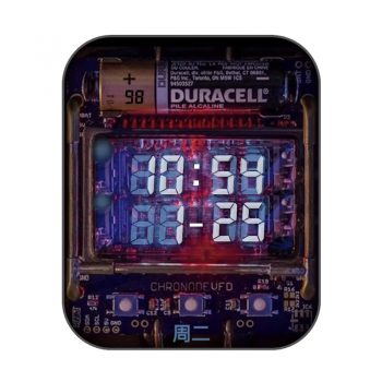 透视主板电池与面板表盘.clcok