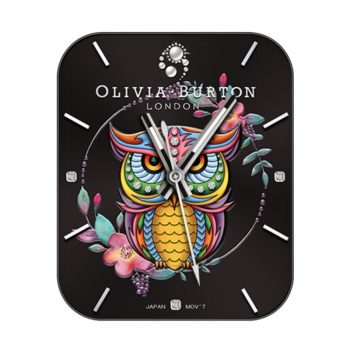 Olivia burton奥利维亚伯顿多彩猫头鹰表盘.clock