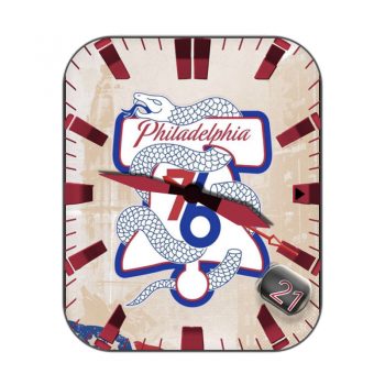 费城76人队（Philadelphia 76ers）蟒蛇表盘.clock