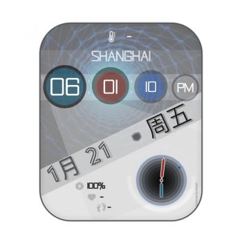 Feature Face 时光隧道表盘.clock