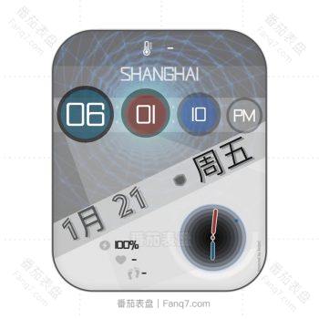 Feature Face 时光隧道表盘.clock