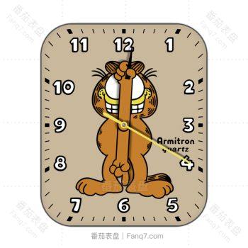 Armitron阿美神Garfield_gold加菲猫 棕色表盘.clock
