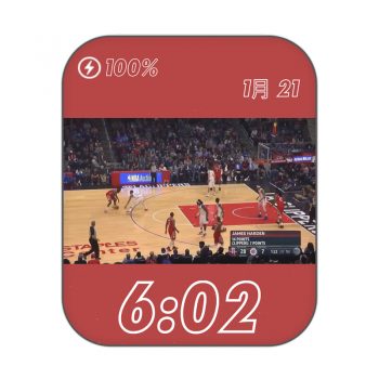 James Harden  V2 (MB)詹姆斯·哈登MB比赛表盘.clock