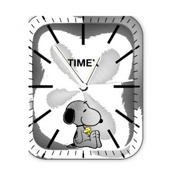 TIMEX天美时史努比摩擦白色表盘.clock