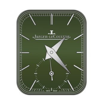 积家 Jaeger-LeCoulltre嫩绿色简约表盘.clock