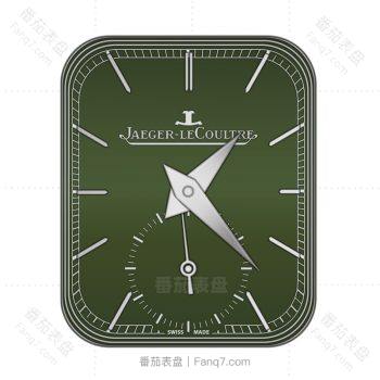 积家 Jaeger-LeCoulltre嫩绿色简约表盘.clock