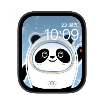 北京冬奥会冰墩墩苹果iwatch壁纸表盘.watchface