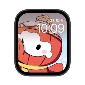 北京冬奥会吉祥物雪容融苹果iwatch壁纸表盘.watchface