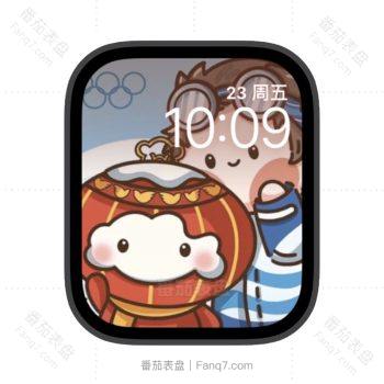 拥抱雪容融苹果iwatch壁纸表盘.watchface