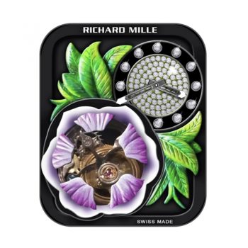 理查德米尔RICHARD MILLE陀飞轮玉兰花RM19表盘.clock