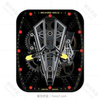 理查德米尔RICHARD MILLE男士系列RM27-03黑色表盘.clock
