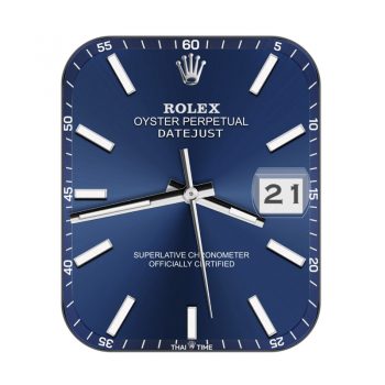 劳力士Rolex深蓝色高级简约表盘.clock