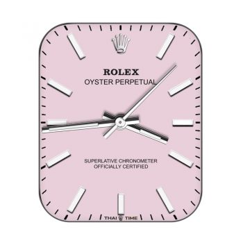 劳力士Rolex芭比粉色高级简约表盘.clock