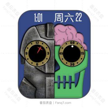 CYBORG X美国DC漫画旗下的超级英雄卡通插画表盘.clock