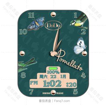 DoDo嘟嘟与Pomellato 宝曼兰朵动物表盘.clock