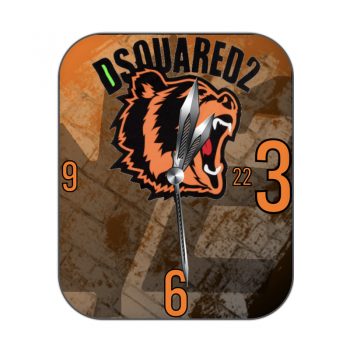 D二次方Dsquared2狂野老虎咆哮表盘.clock
