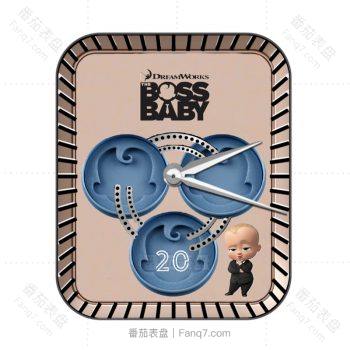 The boss baby 2动画电影宝贝老板表盘.clock