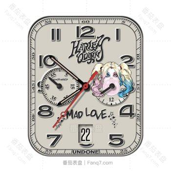 Undone_Harley_Quinn独立电影《Birds of Prey》自杀小队表盘.clock