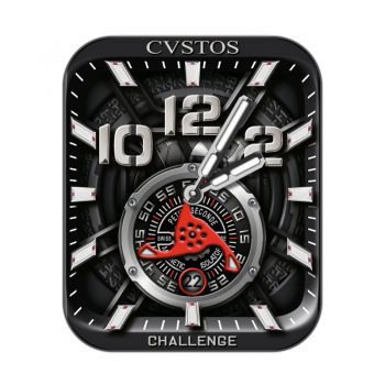卡斯托斯(CVSTOS)黑色炫酷机械表盘.clock