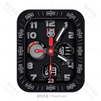 lumimox鲁美诺斯三盘灰黑高级表盘.clock