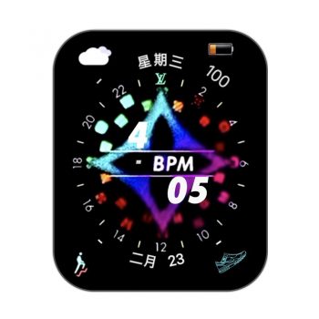 LOUIS VUITTON路易斯威登lv彩色动态黑色表盘.clock