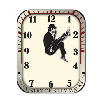 MINISTRY OF SILLY WALKS愚蠢的步行John Cleese愚蠢步表盘.clock