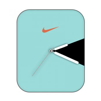 nike耐克海洋蓝色片状刻度表盘.clock