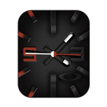 OAKLEY欧克利黑色简约机械表盘.clock