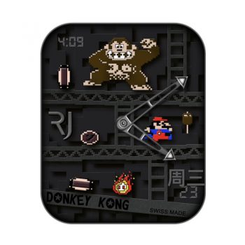 RJ DONKEY KONG 大金刚王国与超级玛丽表盘.clock