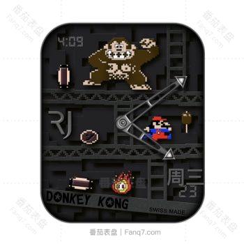 RJ DONKEY KONG 大金刚王国与超级玛丽表盘.clock