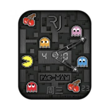 RJ PAC-MAN吃豆人黑色表盘.clock