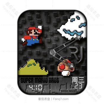 RJ SUPER MARIO俄罗斯方块超级玛丽表盘.clock