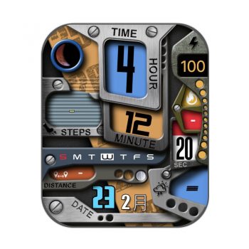 RLMade 77彩色报纸风格表盘.clock