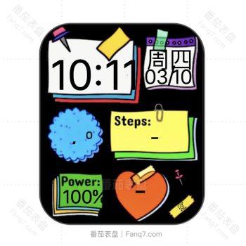 DK BOARD记账手帐便利贴表盘.clock