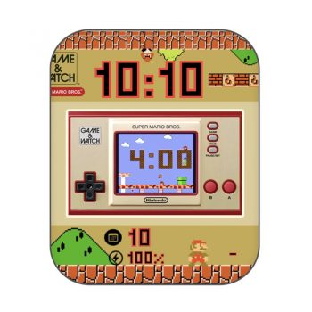 《球》任天堂GAME&WATCH掌机游戏卡通与超级玛丽表盘.clock